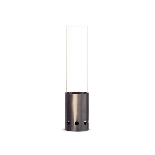 Fuego de mesa Gardenflare, acero inoxidable, plata