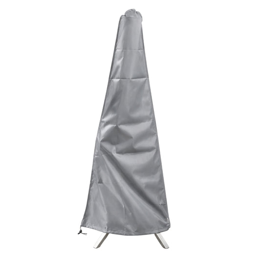 Gardenflare Classic cover gray, feet of the fire tube visible against a white background