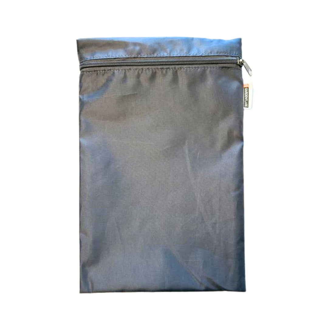 Organizer-Tasche für Gardenflare Klassik Regenabdeckhaube grau mit Reißverschluss